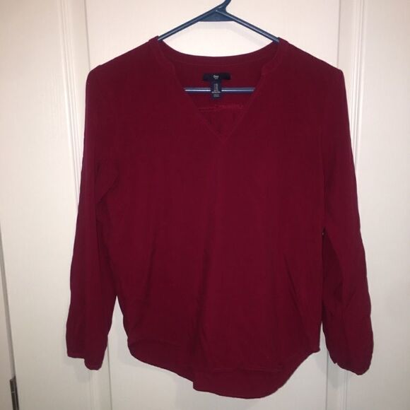 Gap Women's Cold Shoulder Shirt X Small - Picture 2 of 8